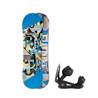 TAVOLA ROWDY KID BAMBINO HEAD + ATTACCHI ROOKIE BAMBINO S ROSSIGNOL