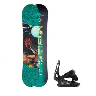 TAVOLA SCAN BAMBINO ROSSIGNOL + ATTACCHI ROOKIE BAMBINO XS ROSSIGNOL