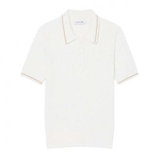 Lacoste Af0972 Polo In Filo Treccia Donna Casual Donna