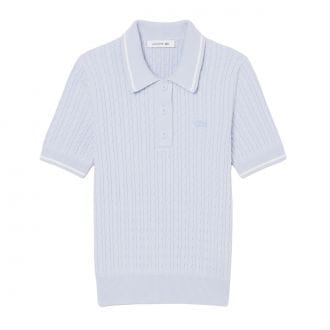 Lacoste Af0972 Polo In Filo Treccia Donna Casual Donna