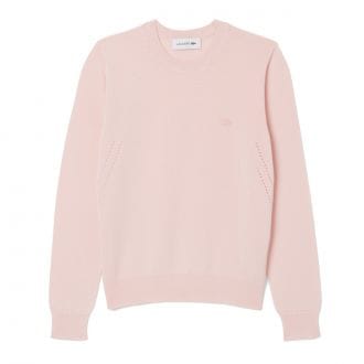 Lacoste Af4145 Maglia Girocollo Impunture Donna Casual Donna