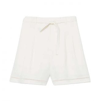 Lacoste Ff1026 Bermuda Lyocell Lino Donna Casual Donna