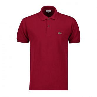 Lacoste L1212 Polo L1212 Bordeaux Casual Uomo