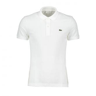 Lacoste Ph4012 Polo Slim Ph4012 Bianca Casual Uomo