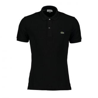 Lacoste Ph4012 Polo Slim Ph4012 Nera Casual Uomo