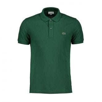 Lacoste Ph4012 Polo Slim Ph4012 Verde Casual Uomo