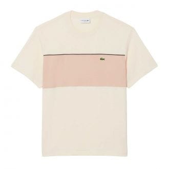 Lacoste Th0896 T-shirt Color Block Casual Uomo
