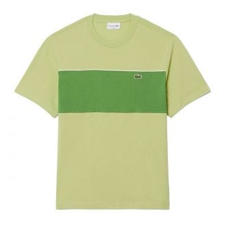 Lacoste Th0896 T-shirt Colorblock Casual Uomo