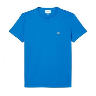 Lacoste Th6709 T-shirt Logo In Cotone Pima Casual Uomo