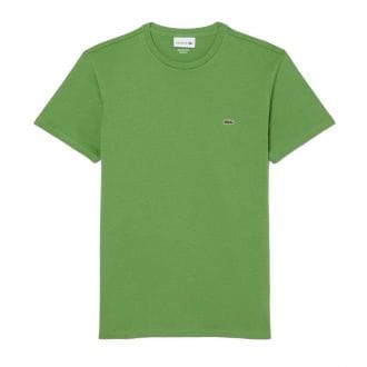 Lacoste Th6709 T-shirt Logo In Cotone Pima Casual Uomo