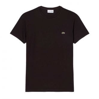 Lacoste Th6709 T-shirt Logo In Cotone Pima Casual Uomo