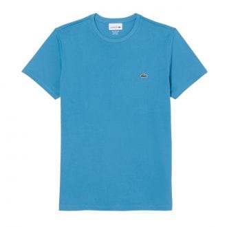 Lacoste Th6709 T-shirt Logo In Cotone Pima Casual Uomo