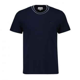 Lacoste Th8174 T-shirt In Piquet Stretch Casual Uomo