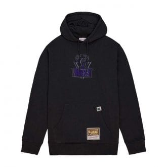 Mitchell & Ness Fphd5913 Felpa Con Cappuccio Nba Golden Hour Glaze Bucks Abbigliamento Basket Uomo