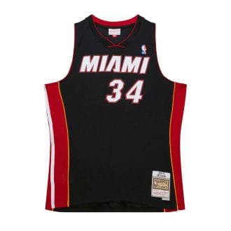 Mitchell & Ness Smjy6134 Canotta Swingman Allen 34 Heat Squadre Basket Uomo