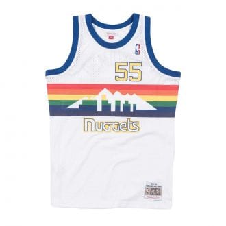 Mitchell & Ness Smjyac18083 Canotta Swingman Mutombo 55 Nuggets Squadre Basket Uomo