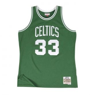 Mitchell & Ness Smjygs18142 Canotta Swingman Bird 33 Celtics Squadre Basket Uomo