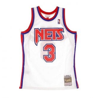 Mitchell & Ness Smjylg19016 Canotta Swingman Petrovic 3 Nets Squadre Basket Uomo