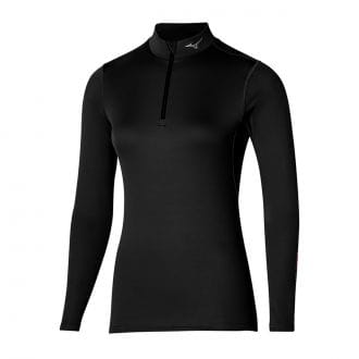 Mizuno A2gaa750 Maglia Manica Lunga Mezza Zip Abbigliamento Sci Donna