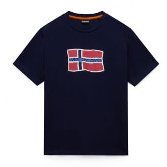 Napapijri Np0a4fzb T-shirt Bandiera S Masha Casual Uomo