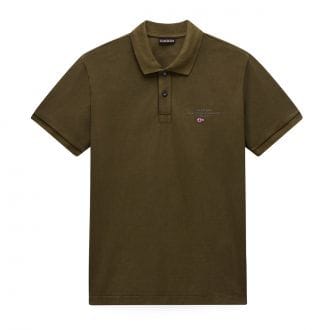 Napapijri Np0a4gdl Polo Con Ricamo Bandiera Elbas Casual Uomo