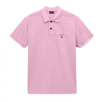 Napapijri Np0a4gdl Polo Con Ricamo Bandiera Elbas Casual Uomo