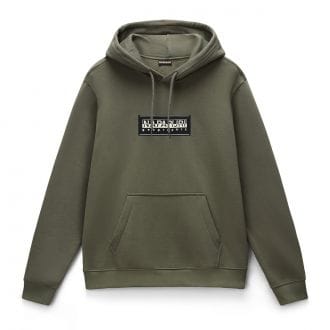 Napapijri Np0a4i19 Felpa Cappuccio B Box Logo Casual Uomo