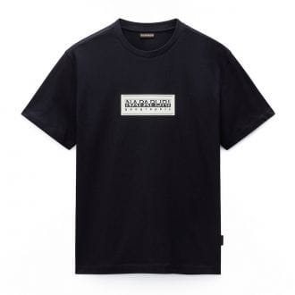 Napapijri Np0a4i3l T Shirt Ss Box Logo Casual Uomo