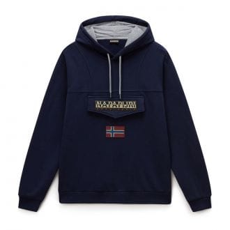 Napapijri Np0a892t Felpa Cappuccio Burgee Casual Uomo