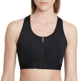 Nike Dd1205 Reggiseno Swoosh Zip Front Abbigliamento Training E Palestra
