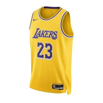 Nike Dn2009 Canotta Swingman Nba Icon James Lakers Squadre Basket Uomo