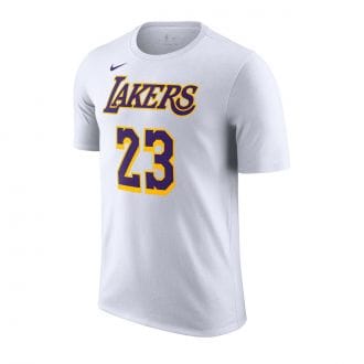 Nike Dr6380 T-shirt Lebron James Lakers Squadre Basket Uomo