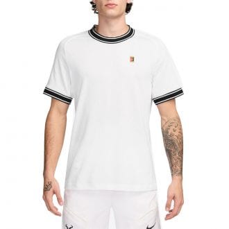 Nike Fn0318 Nikecourt Heritage Tee Abbigliamento Tennis Uomo