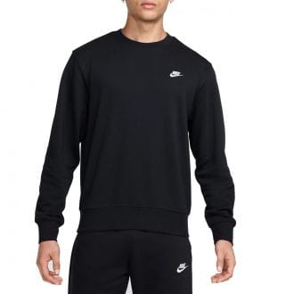 Nike Fn3888 Felpa Girocollo Mini Logo Sport Style Uomo