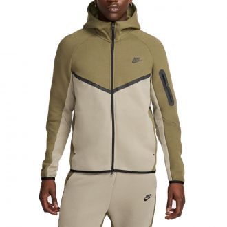 Nike Hv0949 Felpa C/capp Fz Tech Fleece Sport Style Uomo