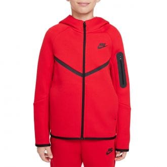 Nike Hv5867 Felpa Con Cappuccio Full Zip Tech Fleece Bambino Abbigliamento Bambino Junior