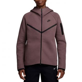 Nike Hv6747 Felpa Full Zip Con Cappuccio Tech Fleece Donna Sport Style Donna