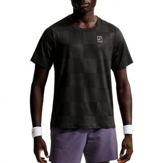 Nike Ib1064 T-shirt Dri-fit Advantage  Print Abbigliamento Tennis Uomo
