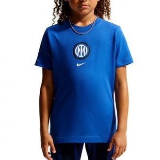 Nike Im1710 T-shirt Crest Inter Bambino Squadre Calcio Junior