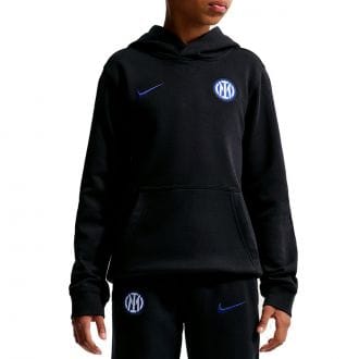 Nike Io8833 Felpa Con Cappuccio Nsw Club Inter Bambino Squadre Calcio Junior