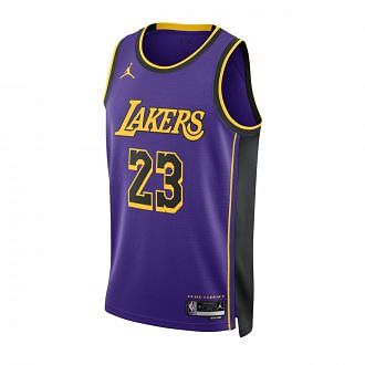 Nike Jordan Do9530 Jersey Swingman Nba Stm James Lakers Squadre Basket Uomo