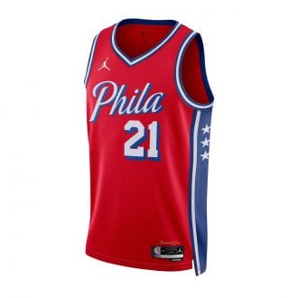 Nike Jordan Do9539 Canotta Swingman Statement Sixers Embiid Squadre Basket Uomo