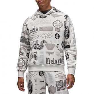 Nike Jordan Hm7254 Felpa Con Cappuccio Multilogo Sport Style Uomo