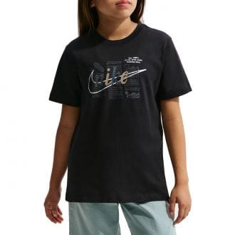 Nike Sb Ii0278 T-shirt Nsw Club Script Bambino Abbigliamento Bambino Junior