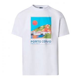 North Sails 693046 T Shirt Riviera Porto Cervo Casual Uomo