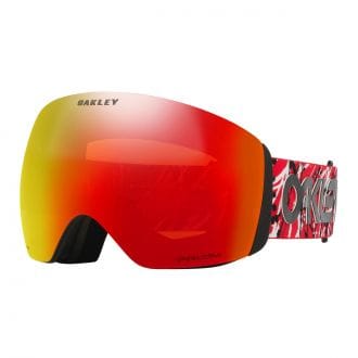Oakley Oo7050 Maschera Flight Deck L Red Eddie Prizm&trade; Torch Maschere Snowboard Uomo