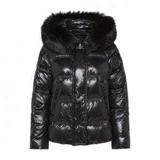 Peuterey Ped5123 Piumino Capp Collo Volpe Takhan Rp Mid Fur Donna Giacconi Donna