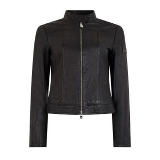 Peuterey Ped5296 Biker In Pelle Tintura Adelia Le Veg  Donna Giacconi Donna