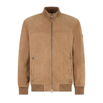 Peuterey Peu5743 Bomber In Suede Sands Pe08 Giacconi Uomo