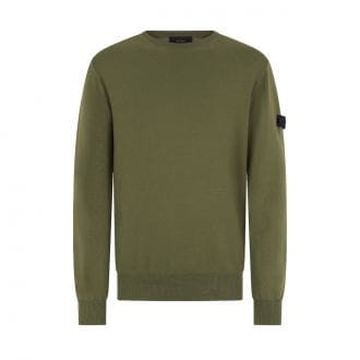 Peuterey Peu5837 Maglione Girocollo Waffle Ganna Casual Uomo